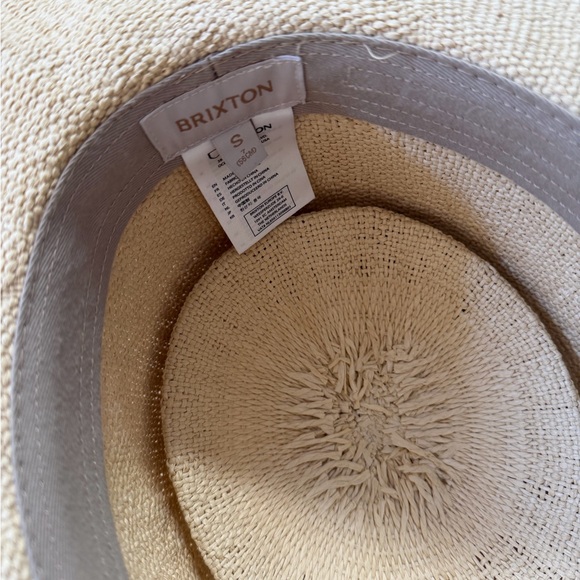Brixton cassidy boater hat straw - Picture 4 of 4